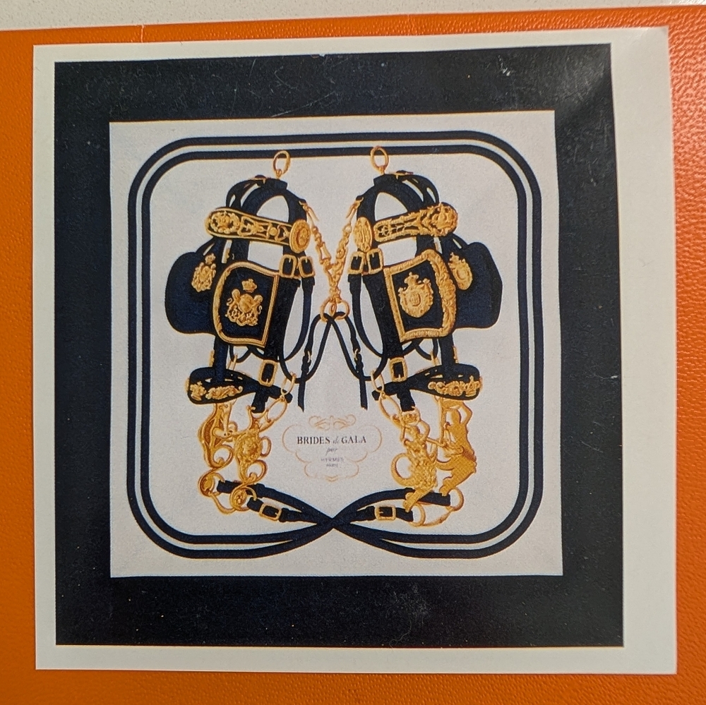 Vintage Hermés Silk Scarf NEVER OPENED
